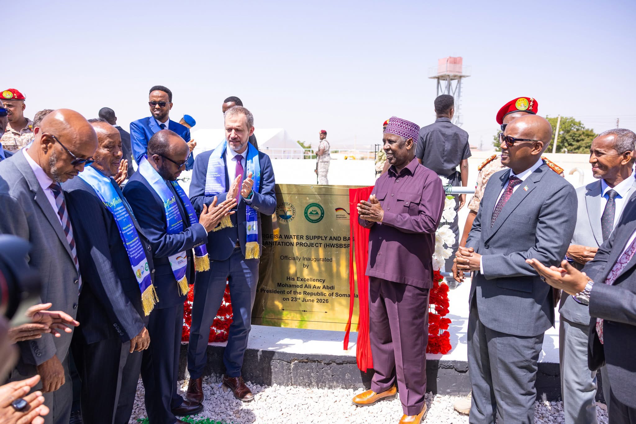Water project inauguration