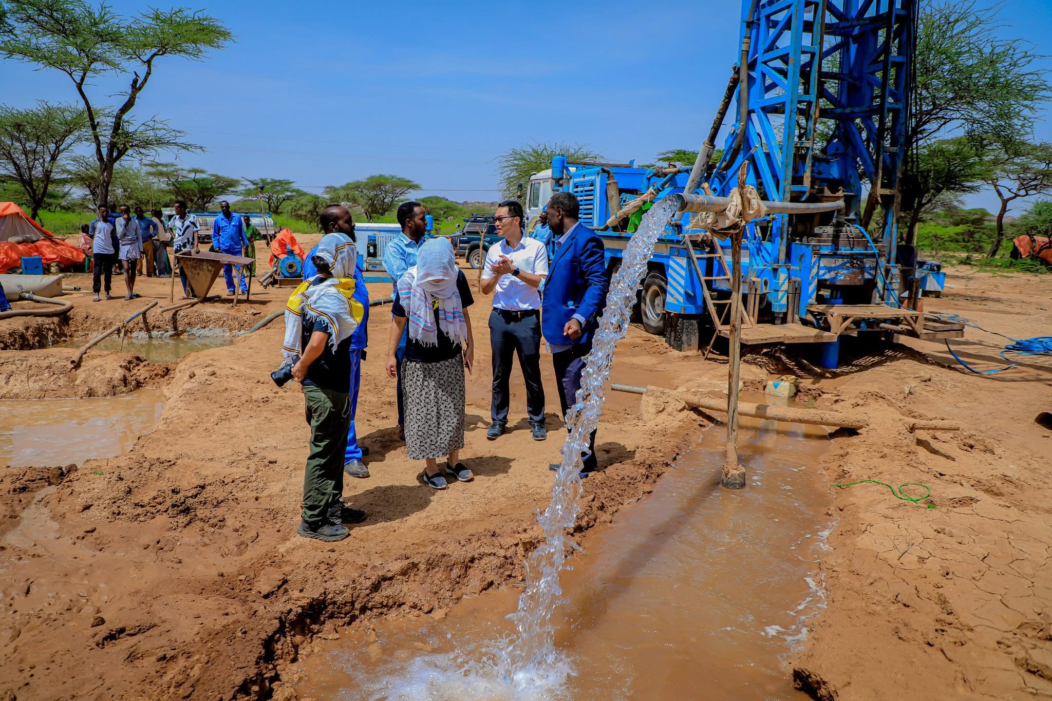 Water well and drilling project
